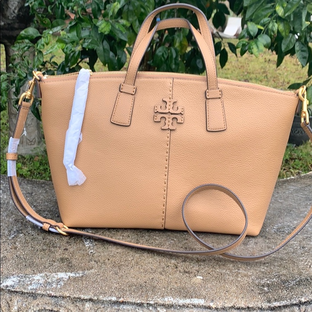 Tory Burch Leather Satchel - Picture 8 of 8